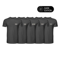 5-Pack 100% Cotton T-Shirt Set (Dark Edition)